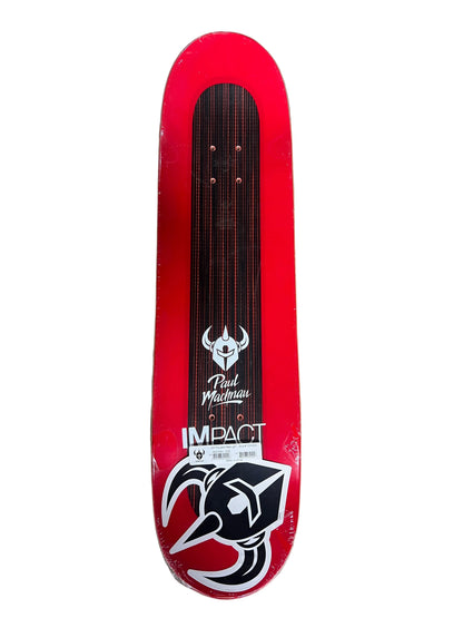 Darkstar Paul Machnan Throwback Red/Black 8.25 Skateboard Deck