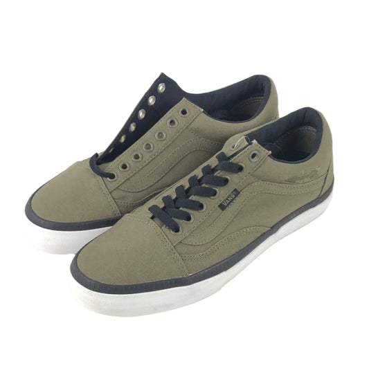 Vans Old Skool 026 S Dressen Army Water Resistant U.S. Mens Size 8.0 Shoes