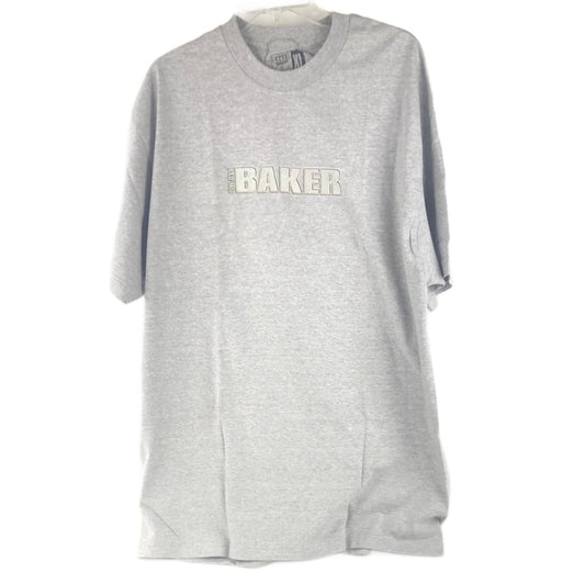 Baker Skate Grey Black Size XL S/s Shirt