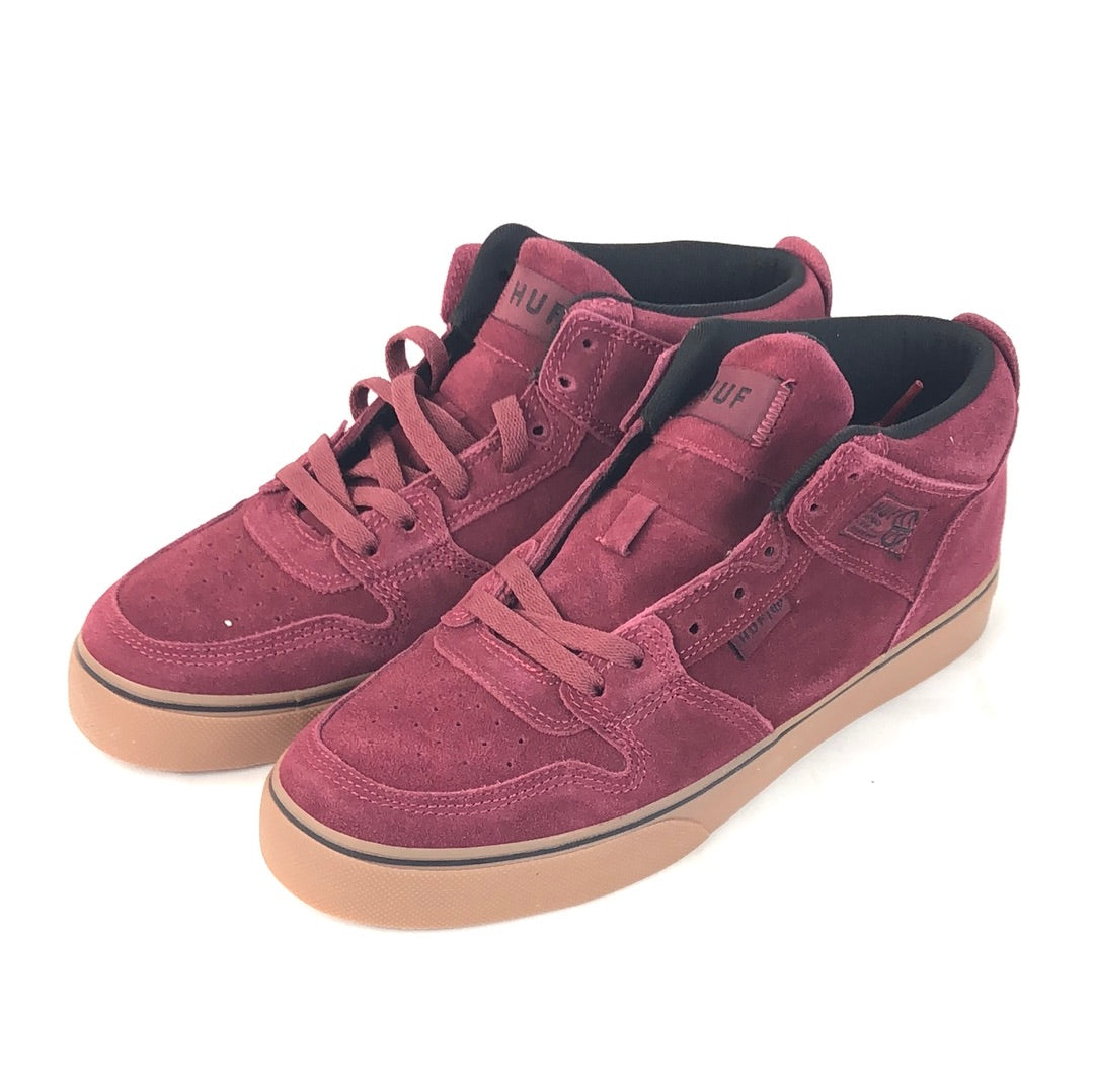 Huf 1 Vulc Blood/Gum US Mens Size 9.5 Shoes