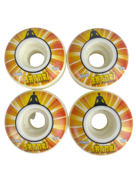 Satori Movement Awakening Gold White Black Size 53MM 101A Duro Vintage NOS Wheels