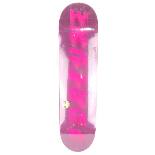 Fortune Fast Pink/Purple 8.12'' Skateboard Deck