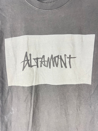 Altamont Blank Label Black Grey Size M S/s Vintage Shirt