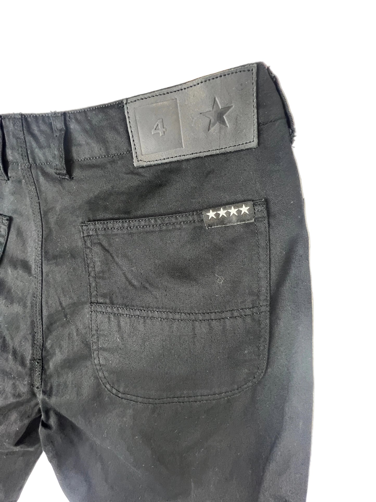 Four Star Tony Trujillo Signature Standard Fit Black Size 34 Waist 32 Length Vintage Pants