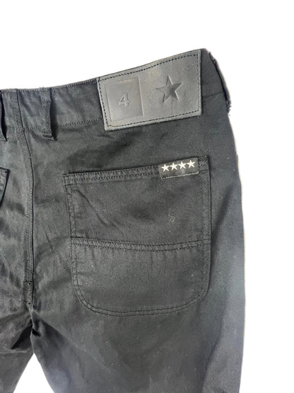 Four Star Tony Trujillo Signature Standard Fit Black Size 34 Waist 32 Length Vintage Pants