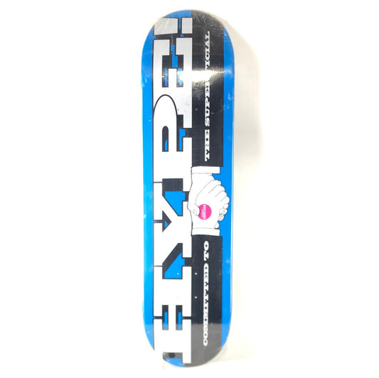 Hype The Superficial Blue/Black/White 8.125" Skateboard Deck