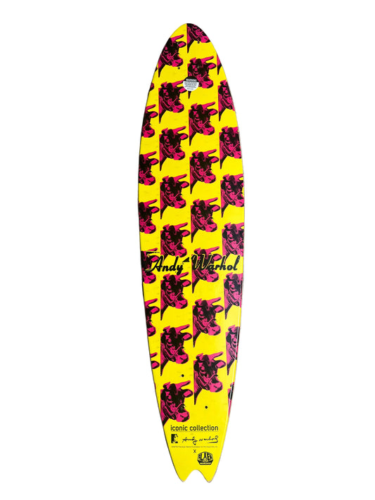 Alien Workshop X Andy Warhol Cows Size 8.75" X 36.5" Vintage NOS Longboard Cruiser Deck