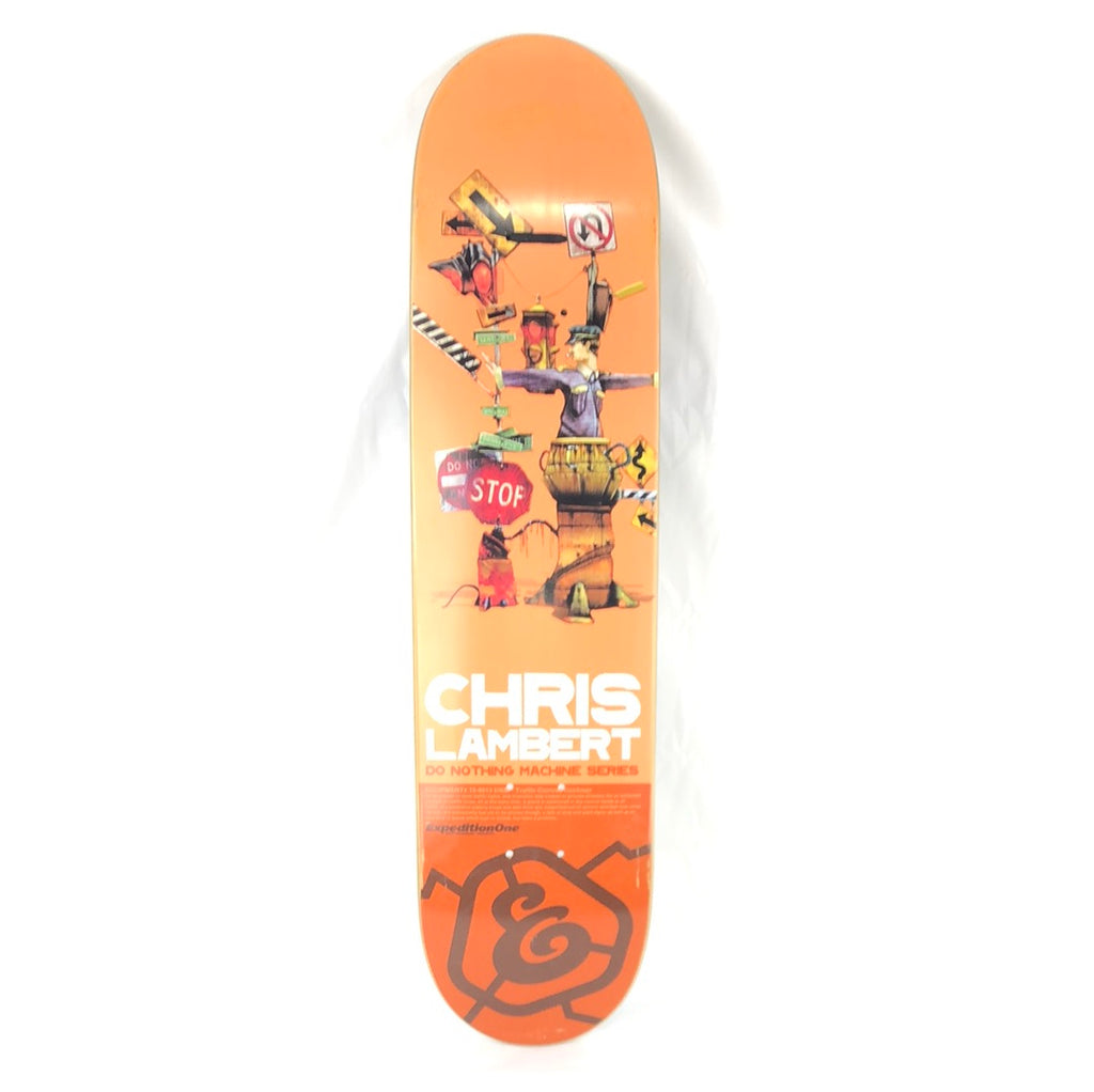 Expedition One Chris Lambert Equipment Orange 7.5'' Skateboard