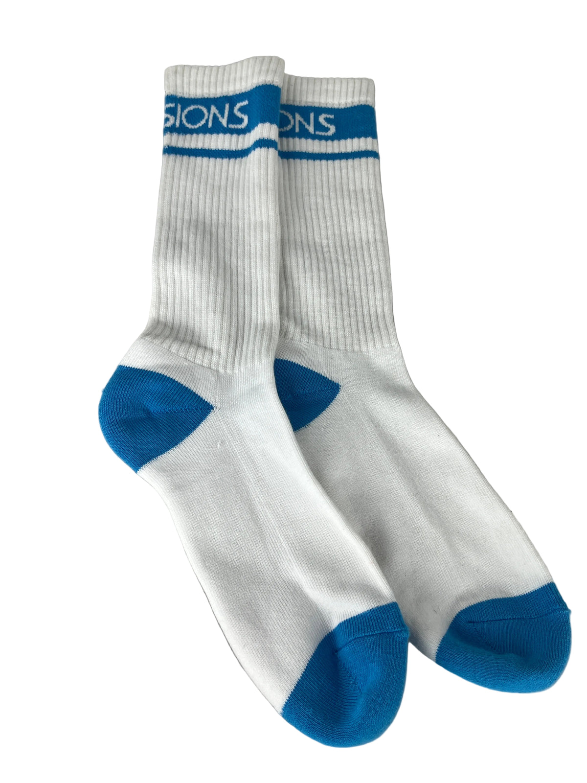 Sessions Blue White Vintage Crew Socks