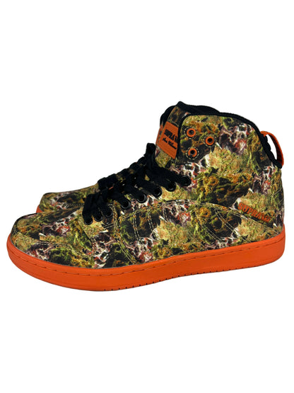 Supra Stevie Williams X Lil Wayne VICE PACK TREE CAMO S1W  Orange Black Multi Orange US Mens Size 9.5 Classic Shoes