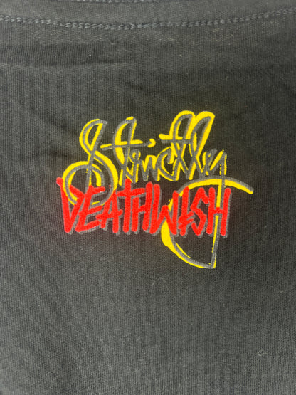 Deathwish Strictly Deathwish Black Multi Size S S/s Vintage Shirt