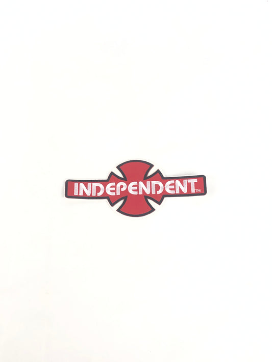 Independent Truck Company Logo Black Red White 6" x 2.5" Sticker Patch