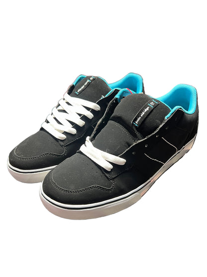 ES Justin Eldrige Theory Black Blue White US Mens Size 11.5 Classic Shoes