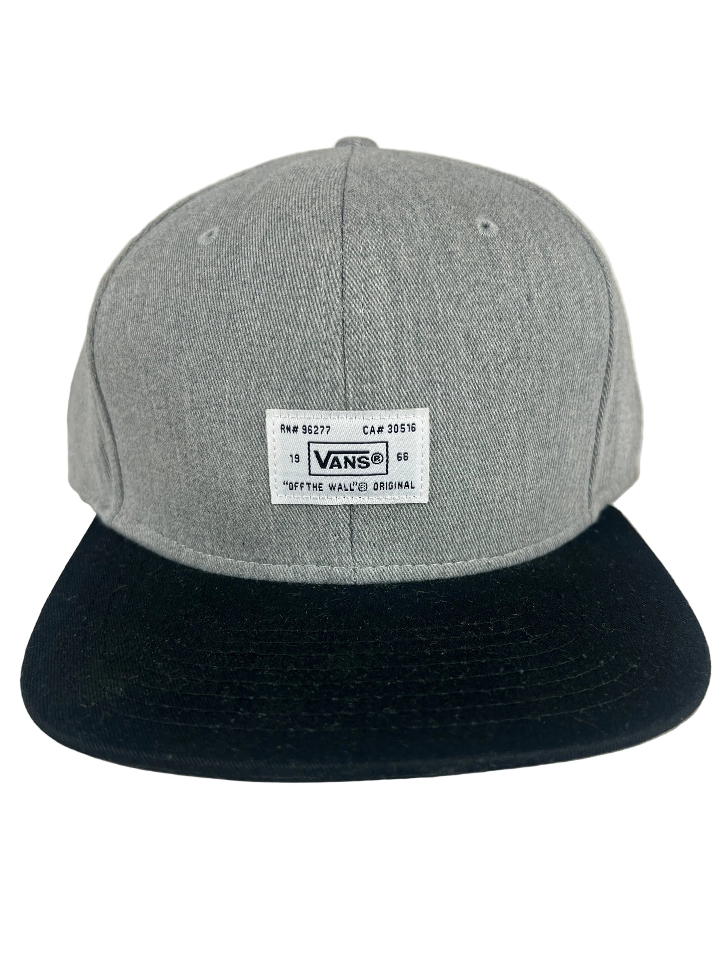Vans Class Blocked Mini Grey White Black One Size Fits All Vintage Team Sample Hat