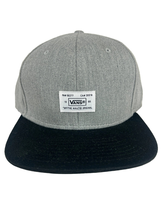Vans Class Blocked Mini Grey White Black One Size Fits All Vintage Team Sample Hat