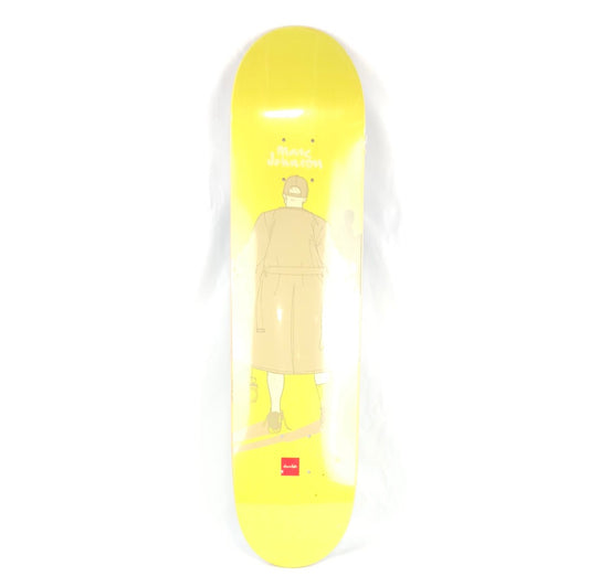 Chocolate Mark Johnson Flasher Robe Yellow 7.6'' Skateboard Deck 2003