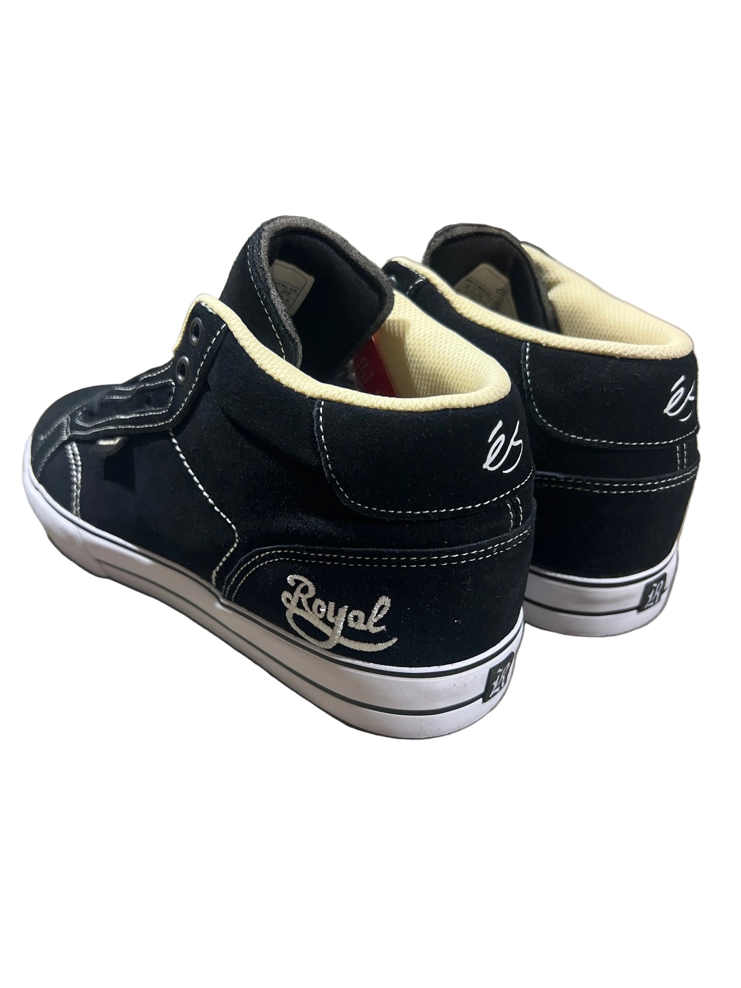 ES Danny Garcia Garcia 2 Mid Royal Collaboration Black White US Mens Size 11.5 Shoes