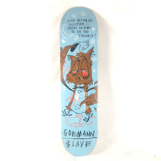 Slave Jon Goemann Drunk Owl 8.125" Skateboard Deck