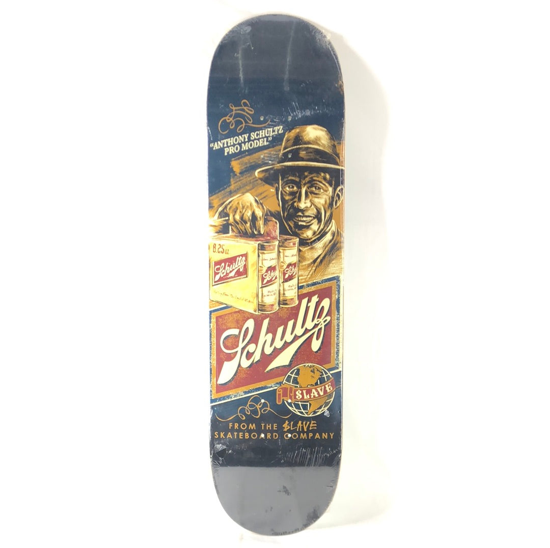 Slave Anthony Schultz Beer Blue/Gold 8.25" Skateboard Deck