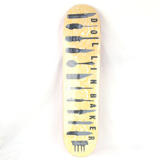 Baker Dustin Dollin Knives Multi 7.5'' Skateboard Deck