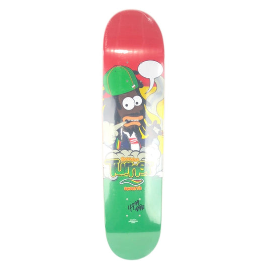 Shorty's Brandon Turner Pot Smoke Simpsons Multi 7.5'' Skateboard Deck