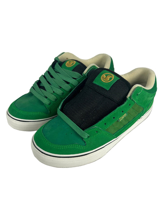 DVS Munition CT Green Gold US Mens Size 9 Vintage Sample Shoes 2009