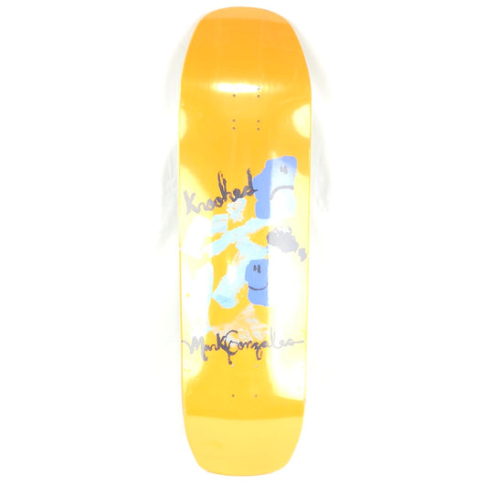 Krooked Mark Gonzalez Faces Yellow/Blue/Black 9" Skateboard Deck