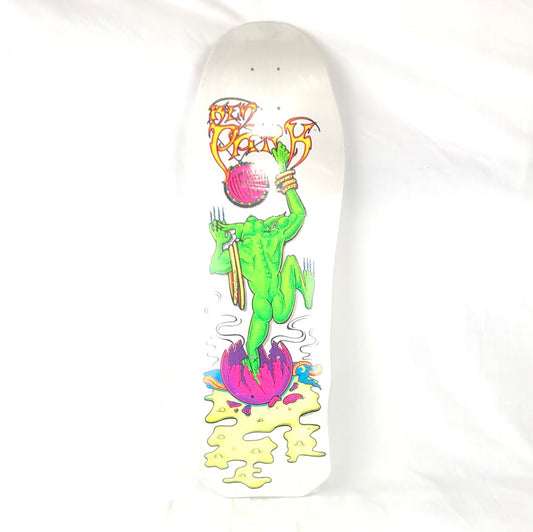 Vision Ken Park III 25th Anniverary Goblin White/Multi Color Size 10 Shaped Skateboard Deck 2002