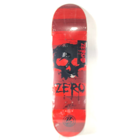 Zero P2 Skull And Stripes P2 Red/Black 8.25" Skateboard Deck