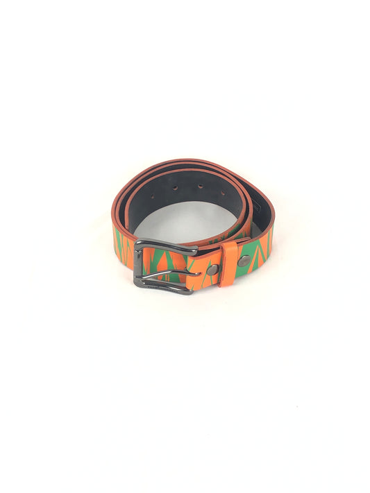 The Hundreds Elements Green Orange Size 36 Vintage NOS Belt