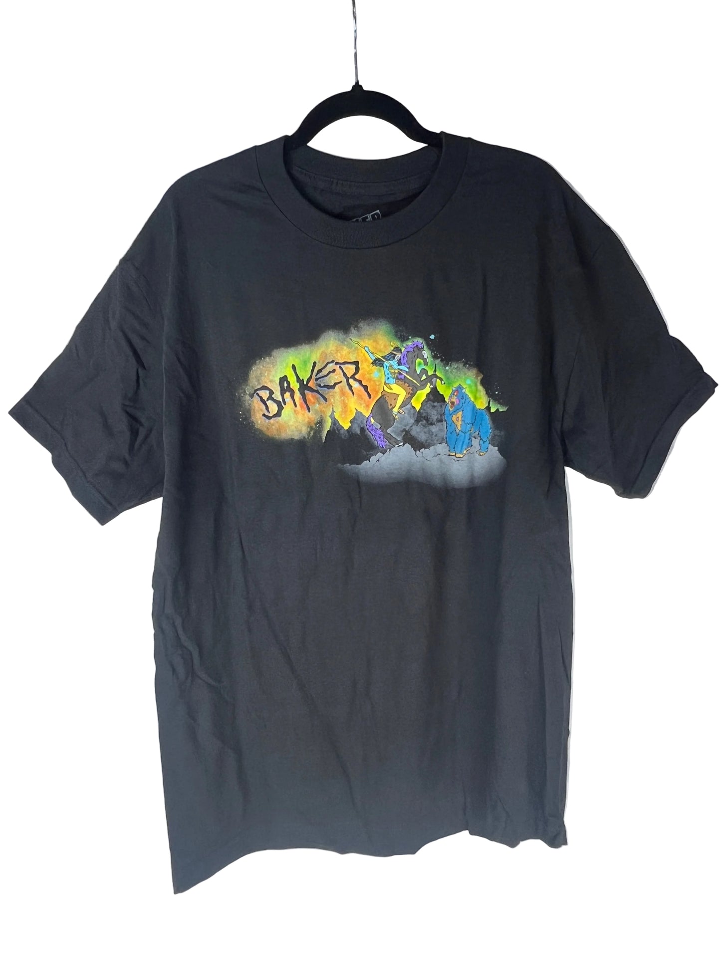 Baker Zombies Black Multi Size L S/s Vintage Shirt