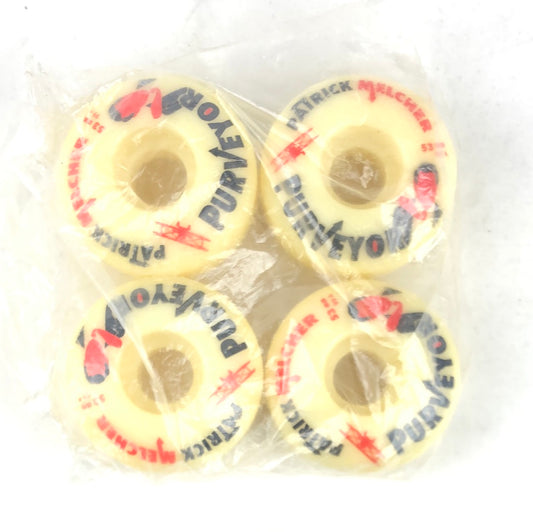 Purveyor Patrick Melcher Black Red White 53mm 99A Skateboard Wheels