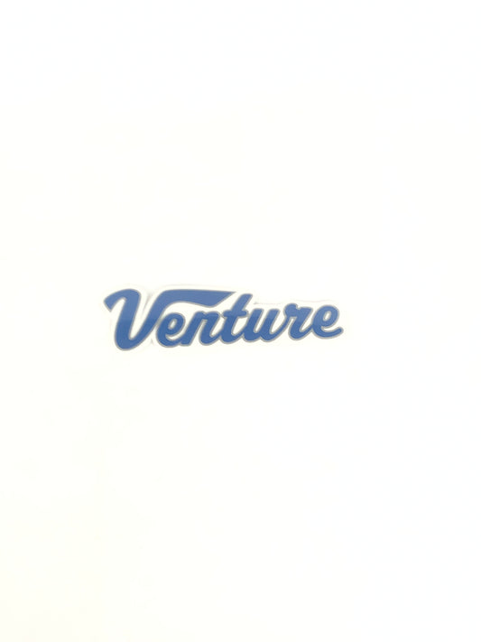 Venture Truck Company Clear Blue 7" x 2" Sticker