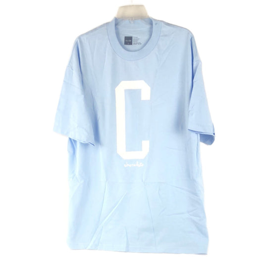 Chocolate C Chest Logo Blue White Size XL S/s Shirt