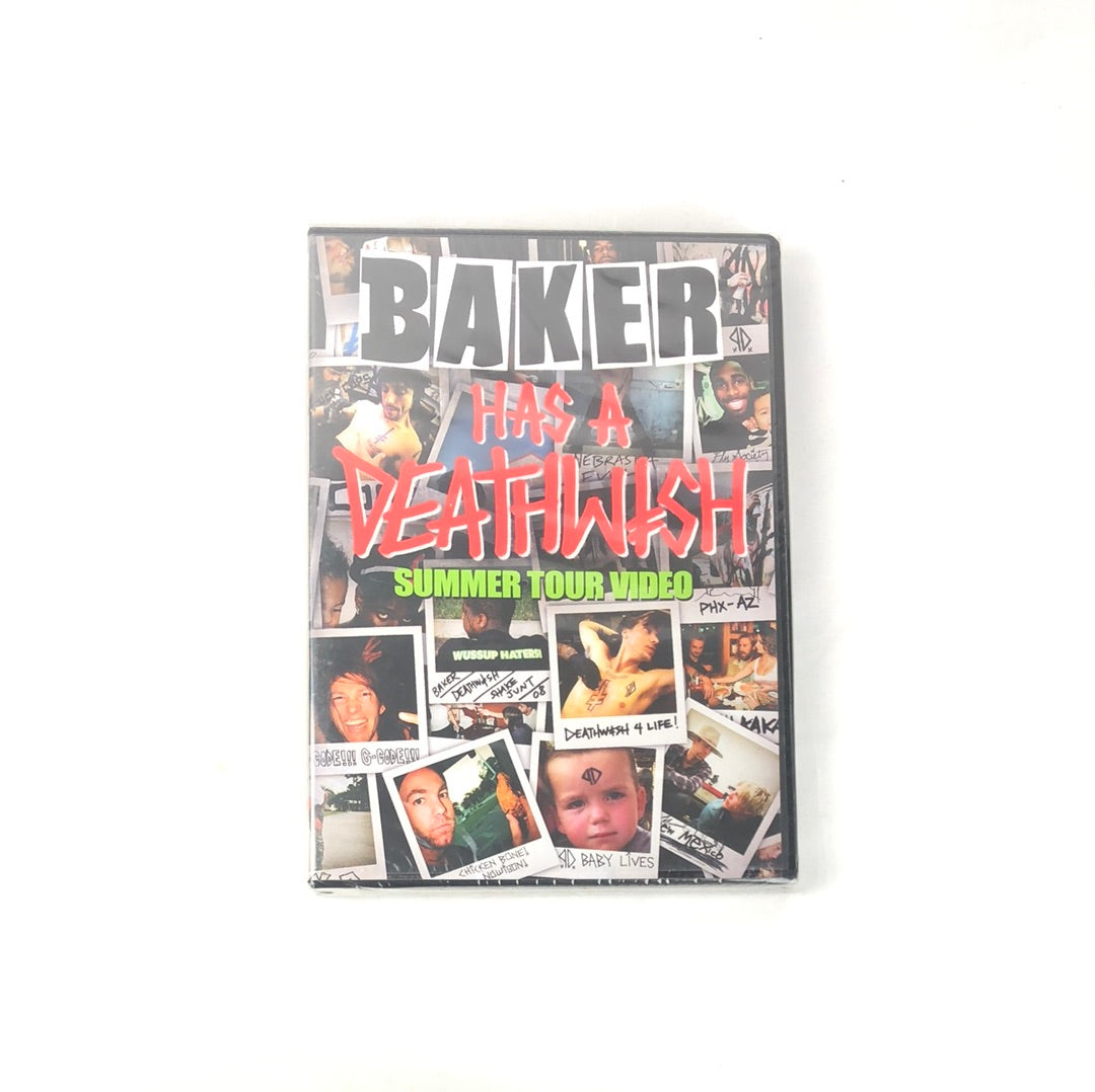 Baker Has A Deathwish Summer Tour Video 2009 DVD Sealed