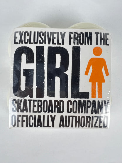 Girl Stout Scramble Pink Green Black White Size 52MM Vintage NOS Wheels