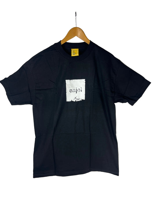 Enjoi Xerox Black White Size L S/s Vintage Shirt