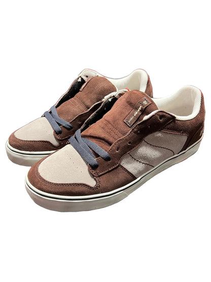 ES Justin Eldridge Theory Brown Grey US Mens Size 11 Classic Shoes