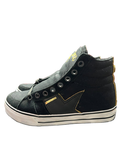 Dekline Matt Ball Autographed Greaser Black Gold Full Grain Size 7.5 Shoes