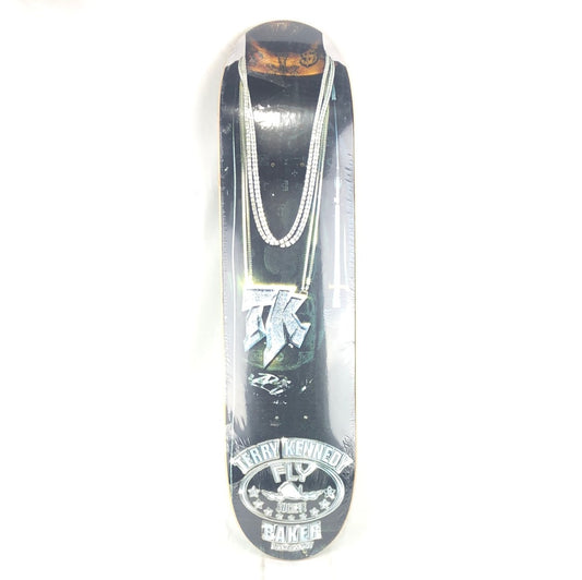 Baker Terry Kennedy Fly Society TK Chain Black/Silver Size 7.75 Skateboard Deck