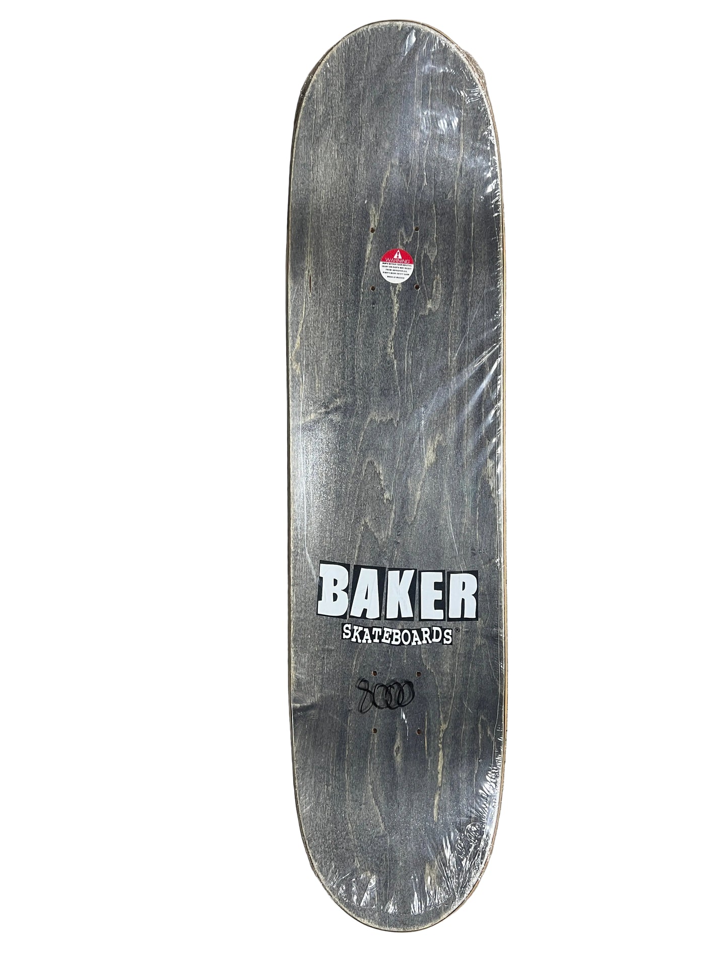 Baker Dustin Dollin Pinata White Red Multi Size 8.0" Vintage NOS Deck 2012