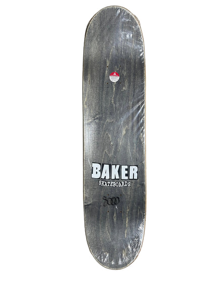 Baker Dustin Dollin Pinata White Red Multi Size 8.0" Vintage NOS Deck 2012
