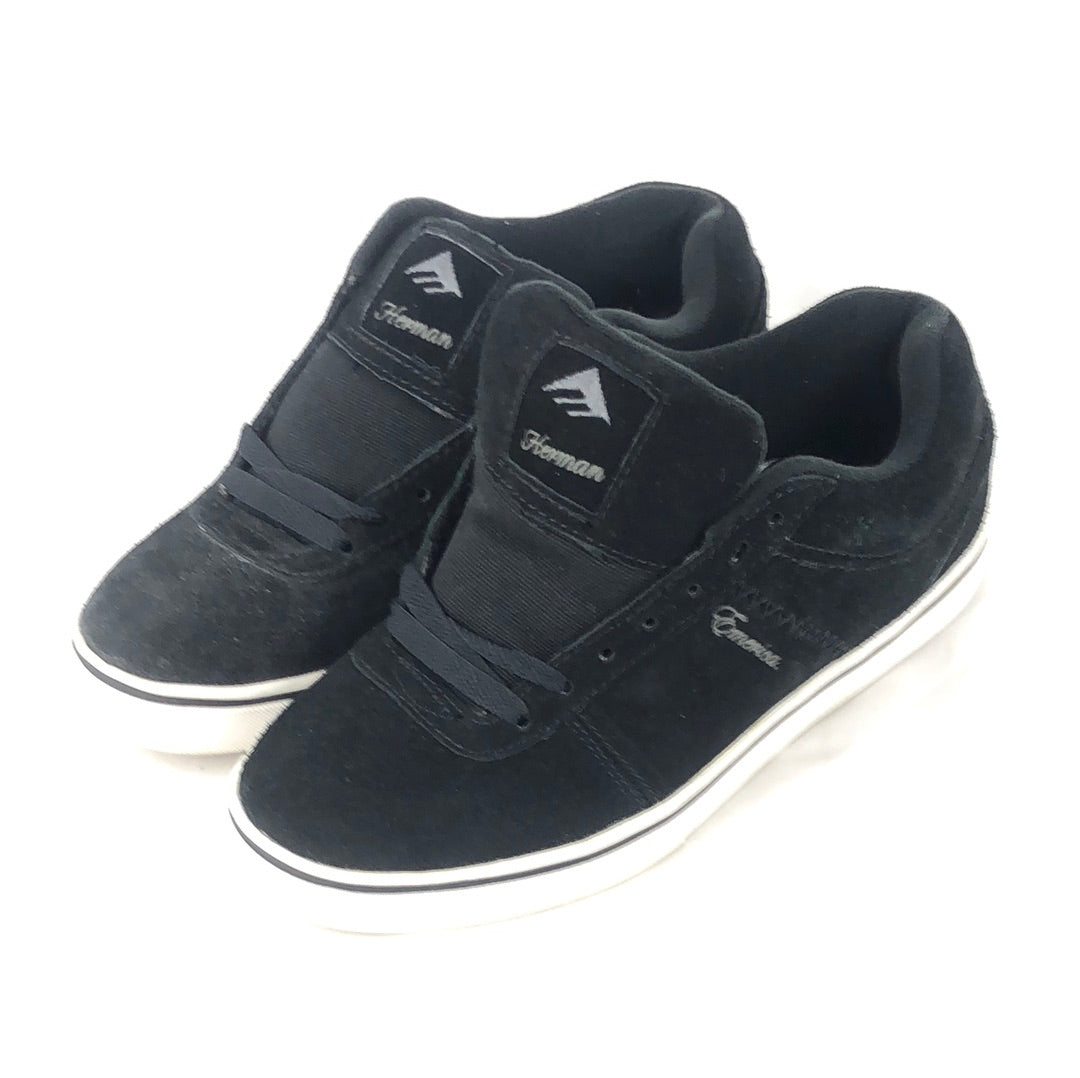 Emerica B. Herman 2 Black Black White U.S. Men Size 7