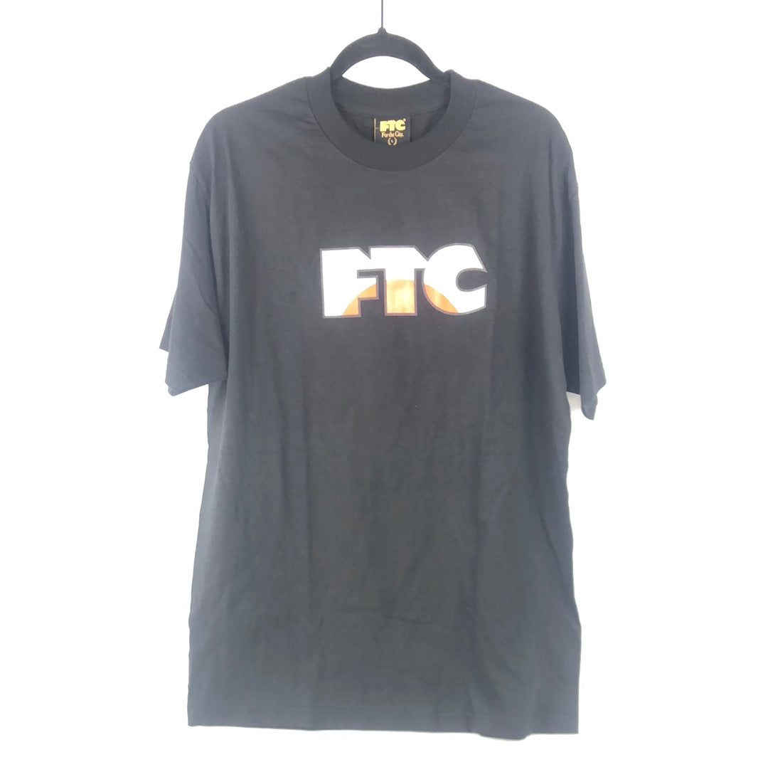 FTC Rising Sun Logo Black/Red/White T-Shirt US Mens Size Large