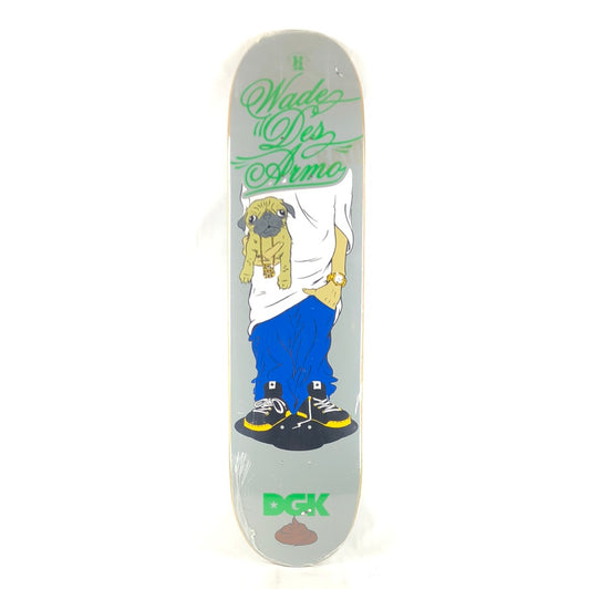 DGK Wade Desarmo Pug Grey 8" Skateboard Deck