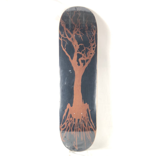 Brujaria Tree Graphic Black/Blank Brown Size 8.5 Skateboard Deck