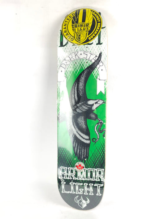 Darkstar Adam Dyet Armor Light Black/White/Green 7.5'' Skateboard Deck