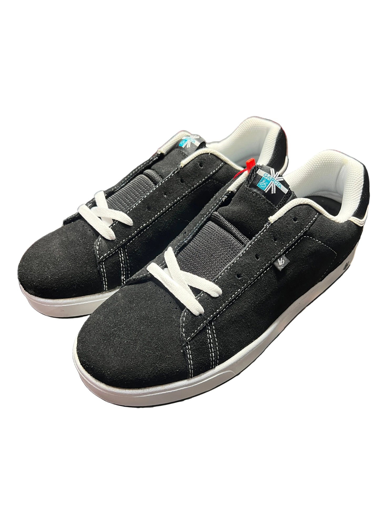 ES Danny Garcia Black White Turquoise US Mens Size 11 Classic Shoes