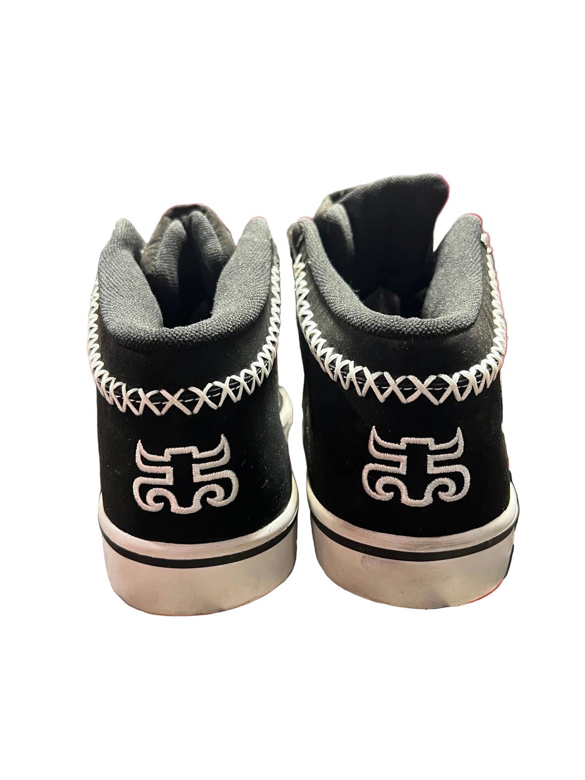 Ipath Kenny Reed Reed Mid Black White US Mens Size 10 Vintage NOS Sample Shoes With Stash Pocket On Tongue