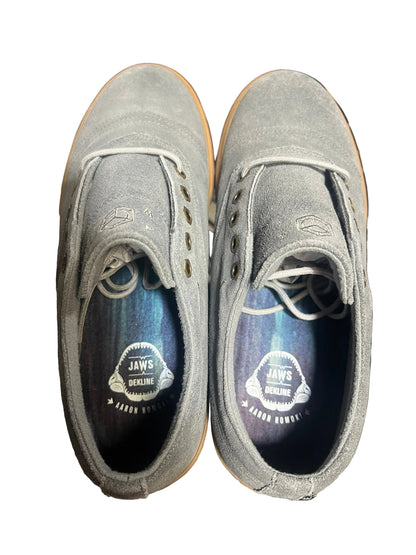 Dekline Jaws Pro Aaron Homoki Mid Grey Gum Size 9.5 Classic Shoes